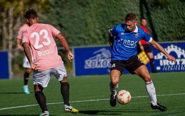 Lance del partido de Tercera RFEF, Huarte – Txantrea.