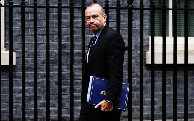 El secretario británico de Irlanda del Norte, Chris Heaton-Harris. El secretario británico de Irlanda del Norte, Chris Heaton-Harris.