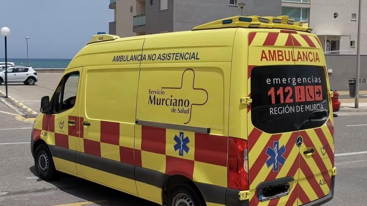 Ambulancia del Servicio de Salud de la Región de Murcia.