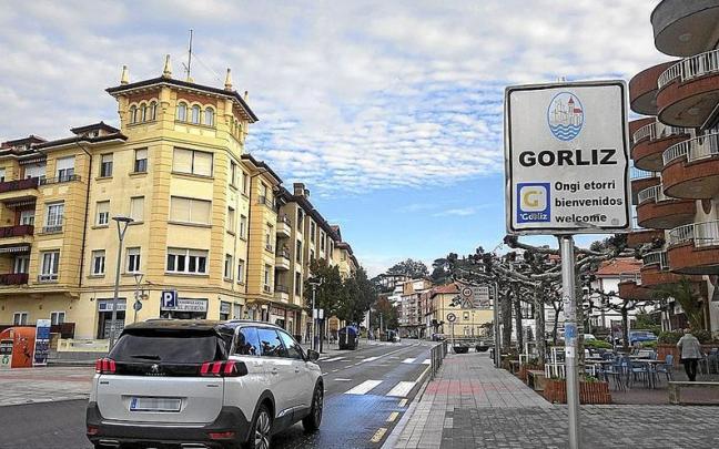 Entrada a Gorliz desde la ‘muga’ con Plentzia. Entrada a Gorliz desde la ‘muga’ con Plentzia.