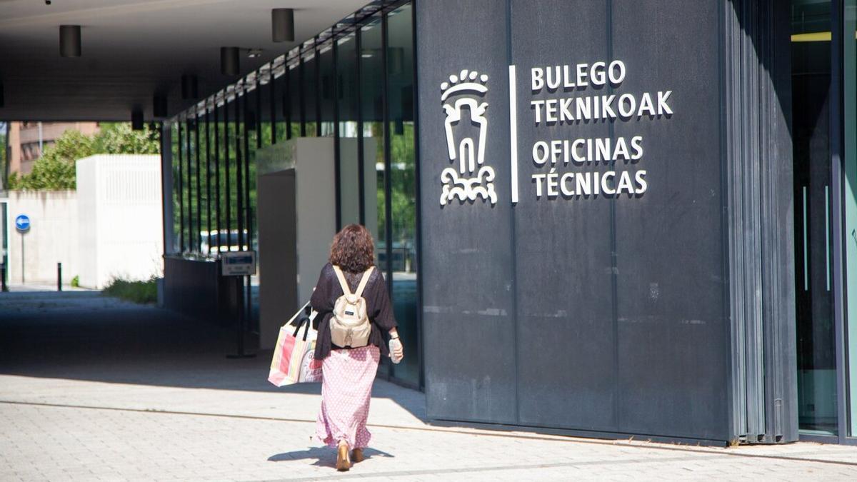 Exterior de las oficinas municipales de San Martín