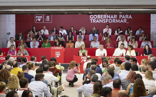 Reunión del Comité Federal del PSOE Reunión del Comité Federal del PSOE