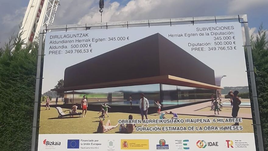 Las obras de la nueva cubierta han comenzado esta semana.