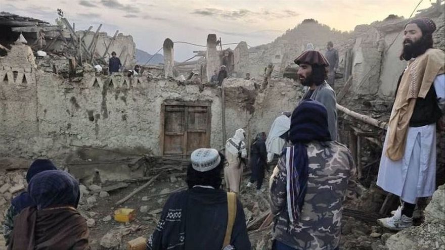 Un terremoto de 5,9 grados sacude las provincias de Paktika y Khost en el este de Afganistán.