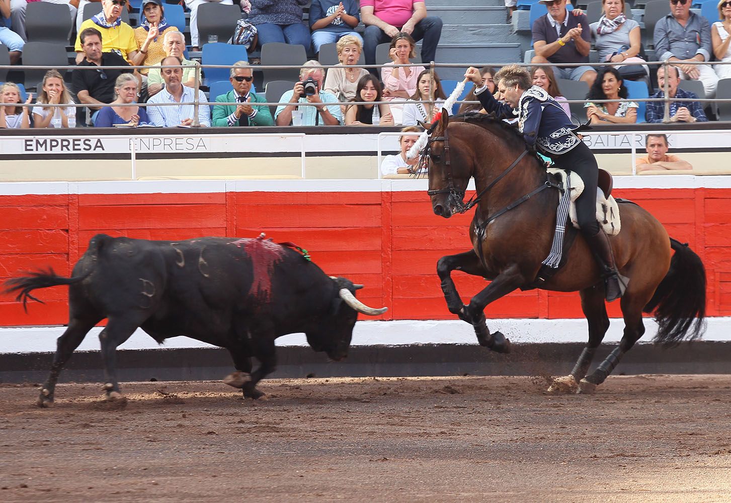 Guillermo montando a Ilusión.