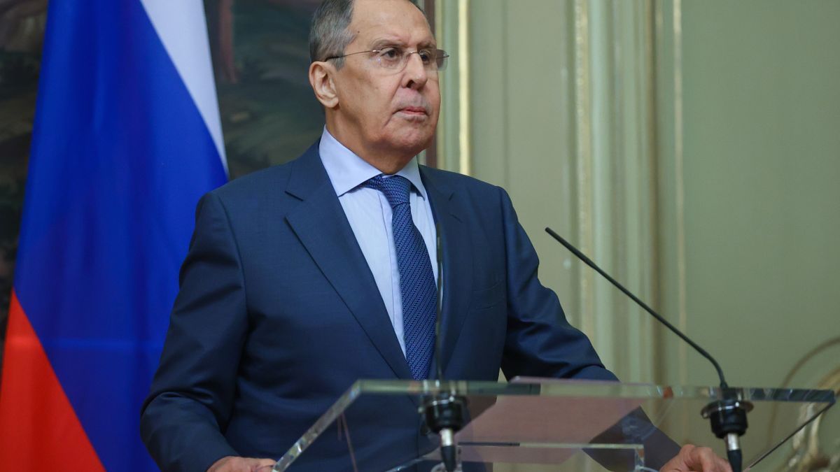 El ministro de Asuntos Exteriores ruso, Sergei Lavrov.