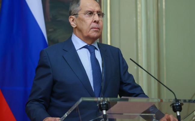 El ministro de Asuntos Exteriores ruso, Sergei Lavrov. El ministro de Asuntos Exteriores ruso, Sergei Lavrov.