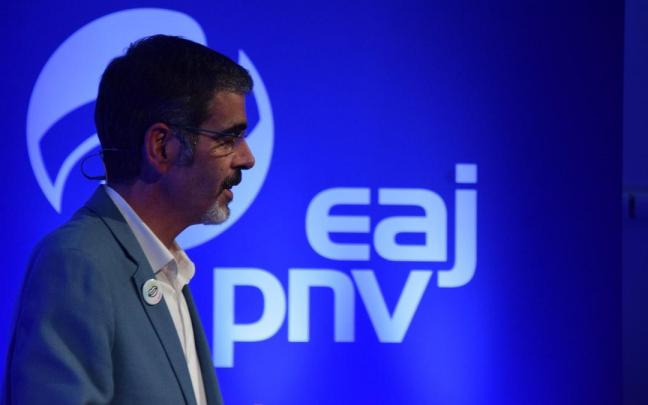 Eneko Goia durante su presentaci&oacute;n como alcaldable