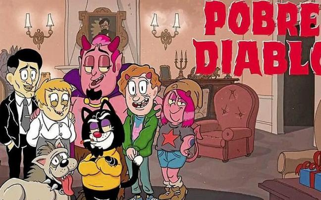 Cartel de la serie animada &lsquo;Pobre diablo&rsquo;. | FOTO: HBO MAX