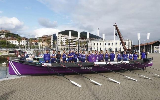 La tripulaci&oacute;n de la 'Sotera' de Santurtzi