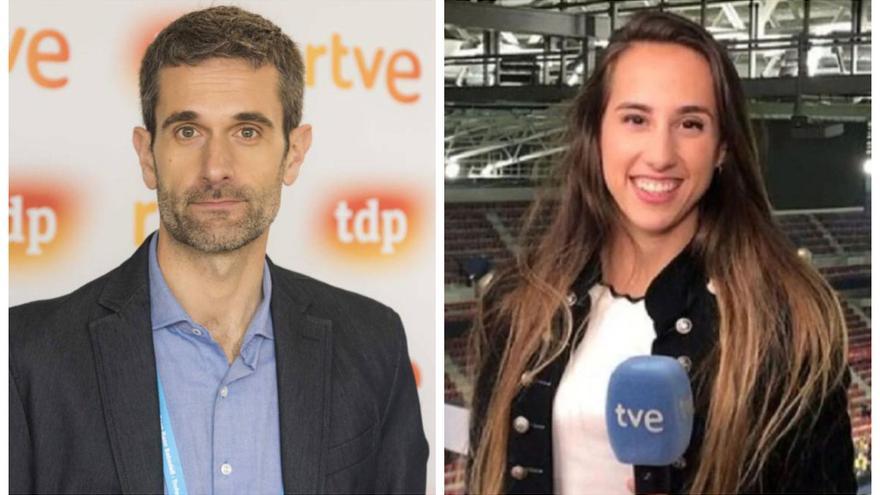 David Figueira y Alicia Arévalo.
