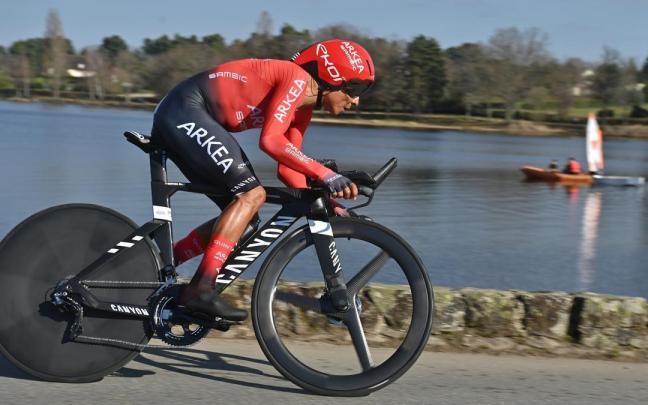 Nairo Quintana en el último Tour de Francia.