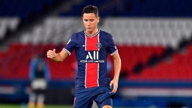 Ander Herrera con el PSG