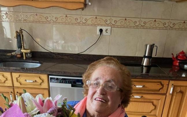 La centenaria Vitorina Sánchez Medina La centenaria Vitorina Sánchez Medina