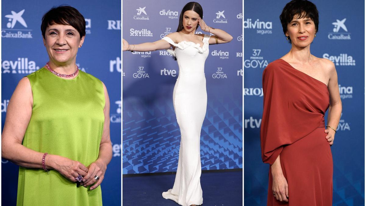 Blanca Portillo, Blanca Paloma y Ariadna Gil.