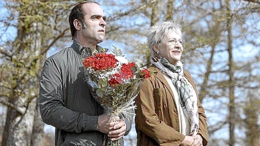 Blanca Portillo y Luis Tosar, en una secuencia de ‘Maixabel’.