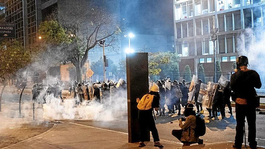 Las protestas contra Dina Boluarte continúan en Perú pese a que se han cobrado más de 60 vidas. | FOTO: E.P.