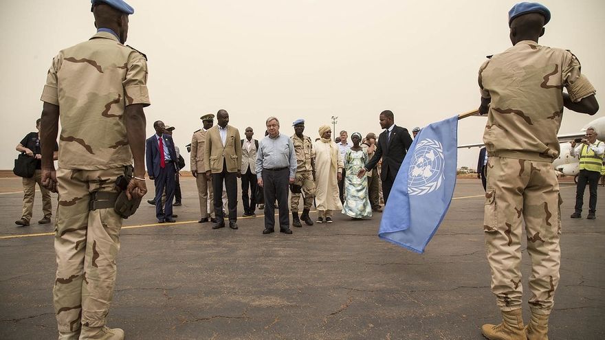 El secretario general de la ONU en Mali.