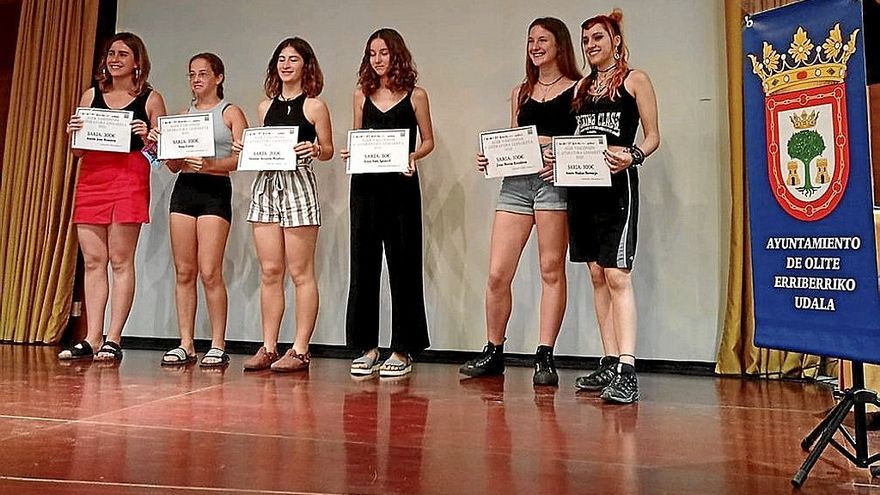 Ganadoras de la quinta edición del concurso ‘Ager Vasconum’. | FOTO: CEDIDA