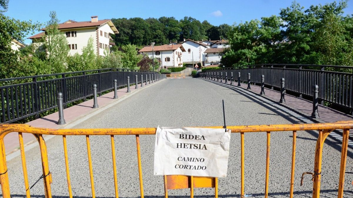 El puente permanecerá cerrado hasta que terminen los trabajos de acondicionamiento.