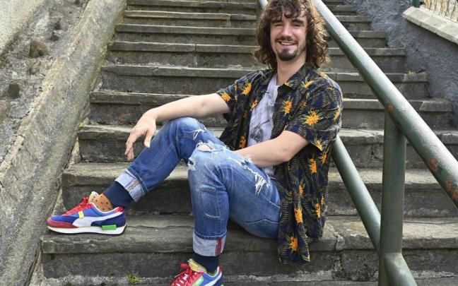 El actor Lander Otaola