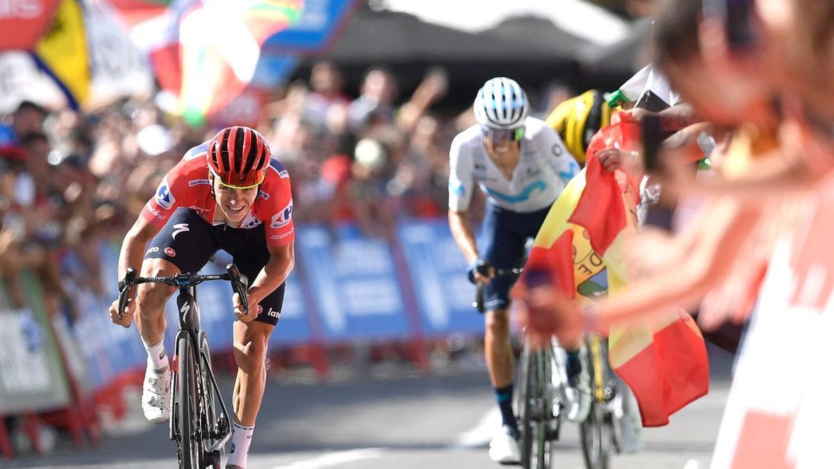 Evenepoel, triunfador de la Vuelta.