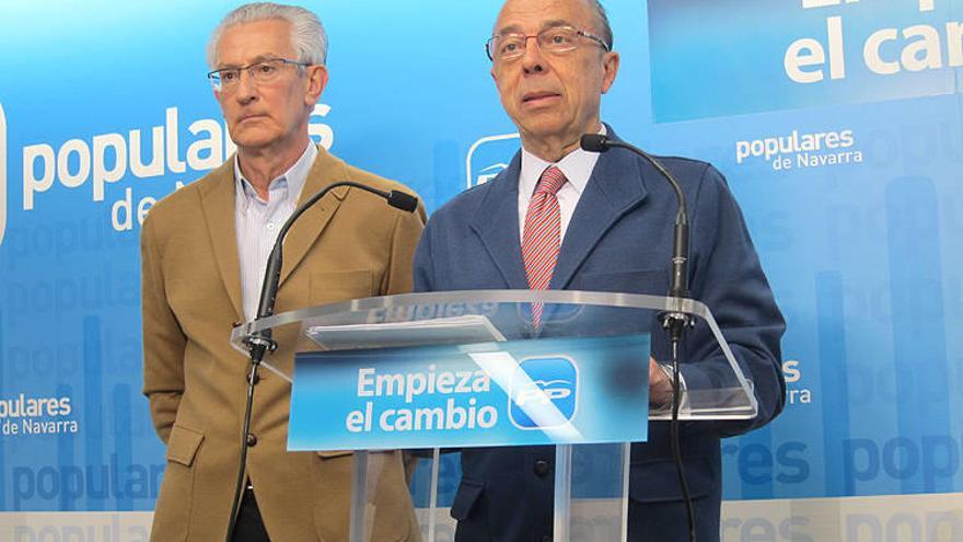 A la izquierda, el exsenador del PPN José Ignacio Palacios.