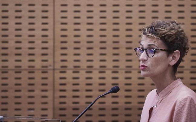 La presidenta del Gobierno de Navarra, María Chivite.