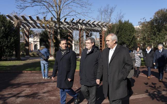 Casilda Iturrizar egindako hobekuntzak ikustera joan da Aburto