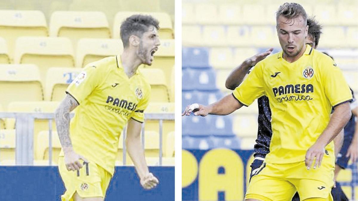 Fer Niño y Ontiveros, del Villarreal B, tienen tomada la medida del Alavés