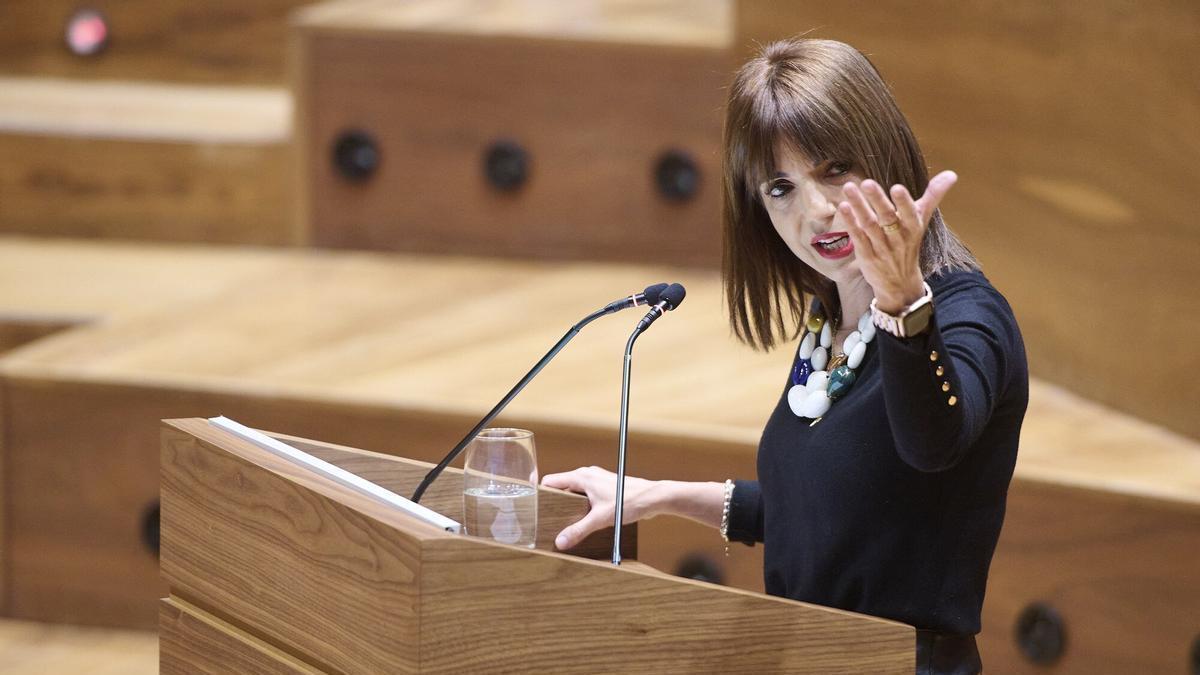 Imagen de María Jesús Valdemoros en el pleno