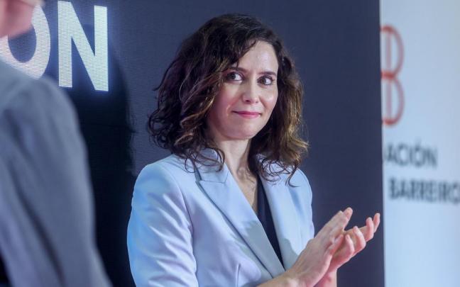 La presidenta de la Comunidad de Madrid, Isabel Díaz Ayuso, fotografiada este viernes. La presidenta de la Comunidad de Madrid, Isabel Díaz Ayuso, fotografiada este viernes.