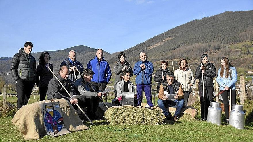 Berastegiko Udalak eta herritar taldeak egindako aurkezpen ekitaldia. | ARGAZKIA: N.G.