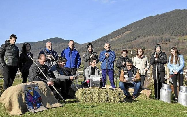Berastegiko Udalak eta herritar taldeak egindako aurkezpen ekitaldia. | ARGAZKIA: N.G.