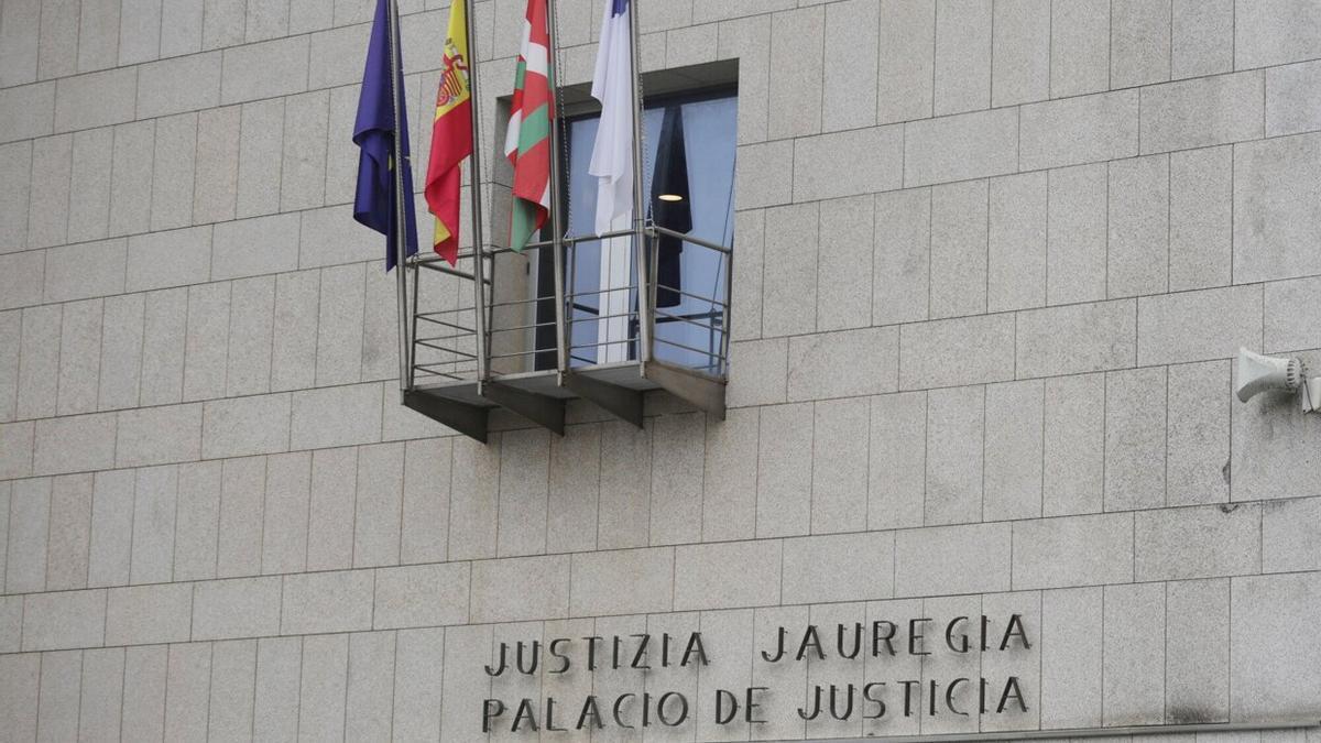 Imagen del Palacio de Justicia de Donostia