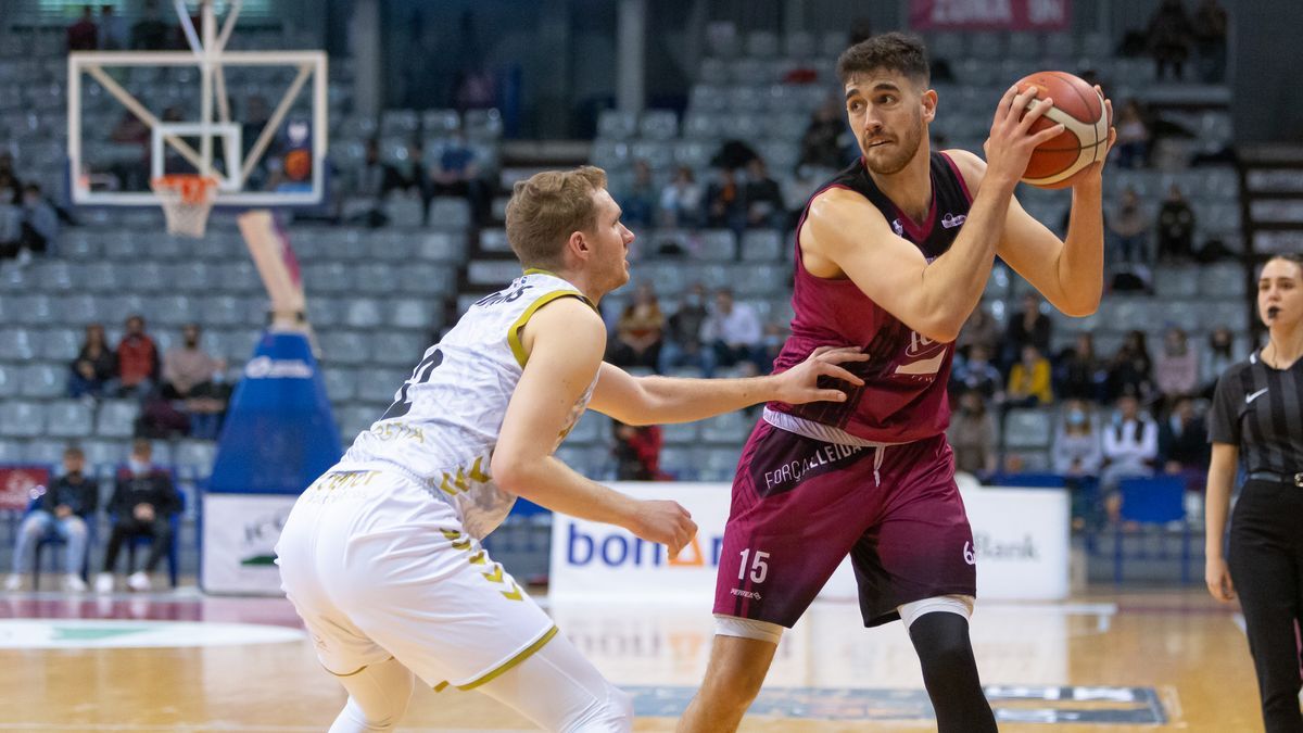 Ignacio Rosa, en un encuentro de la pasada temporada con el ICG Força Lleida