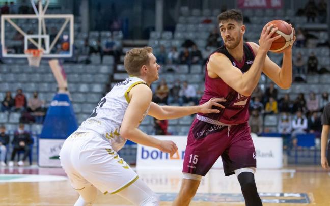 Ignacio Rosa, en un encuentro de la pasada temporada con el ICG For&ccedil;a Lleida