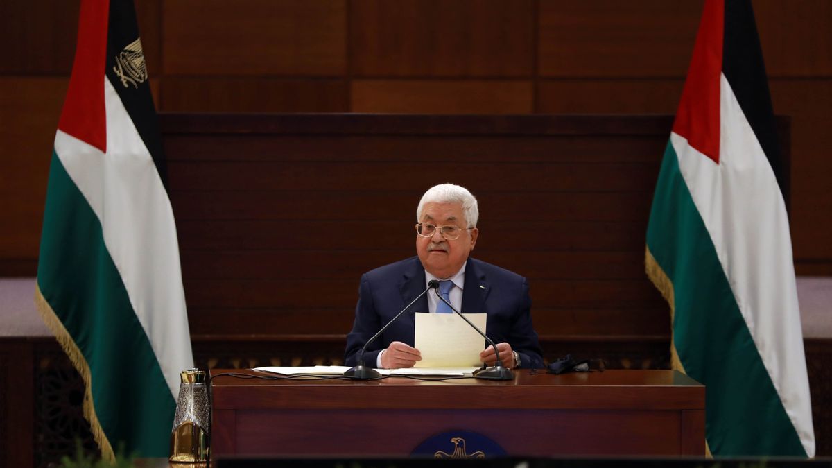Mahmud Abbas, presidente de la Autoridad Palestina.