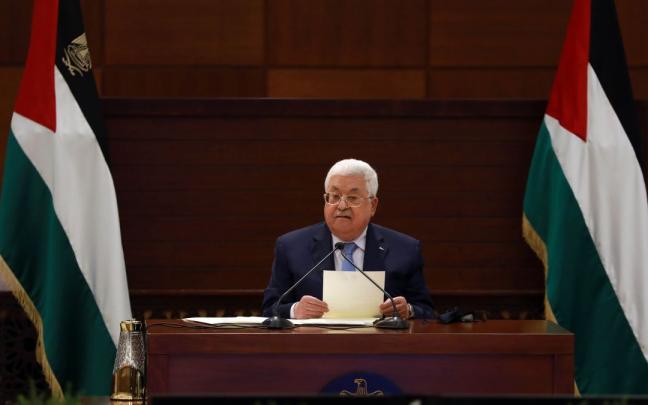 Mahmud Abbas, presidente de la Autoridad Palestina.