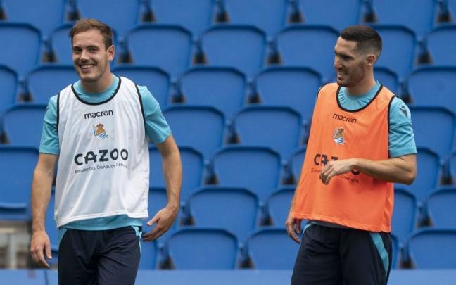 Bautista, durante un entrenamiento esta pretemporada.