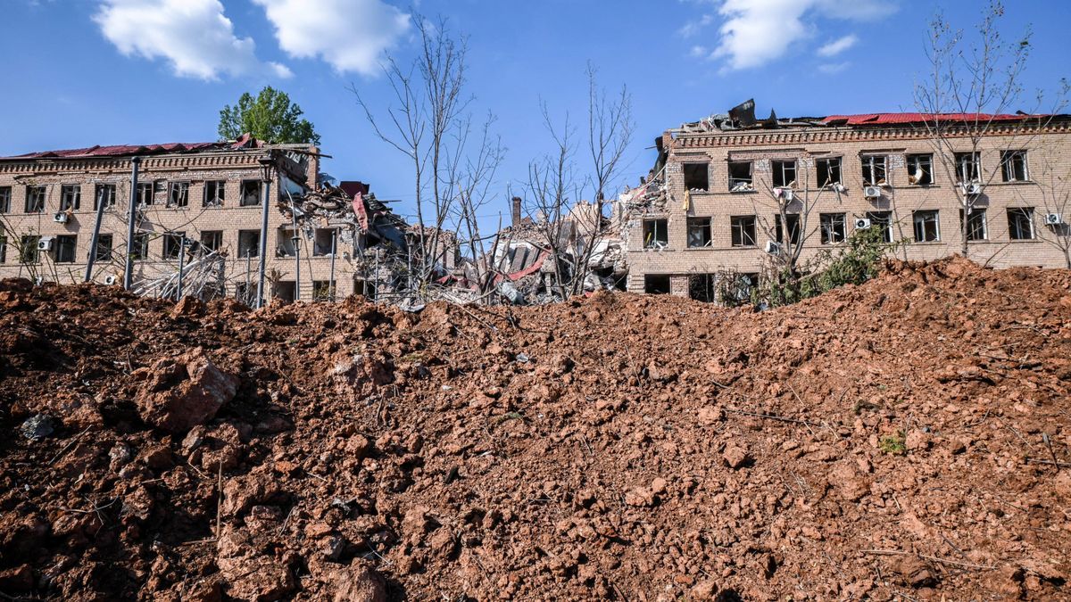 Imagen de archivo de Soledar, en la región de Donetsk.