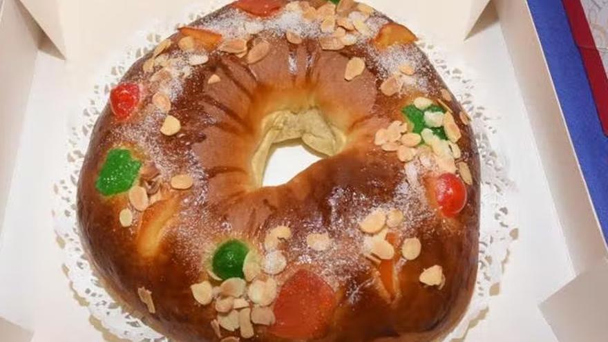 Imagen de un Roscón de Reyes