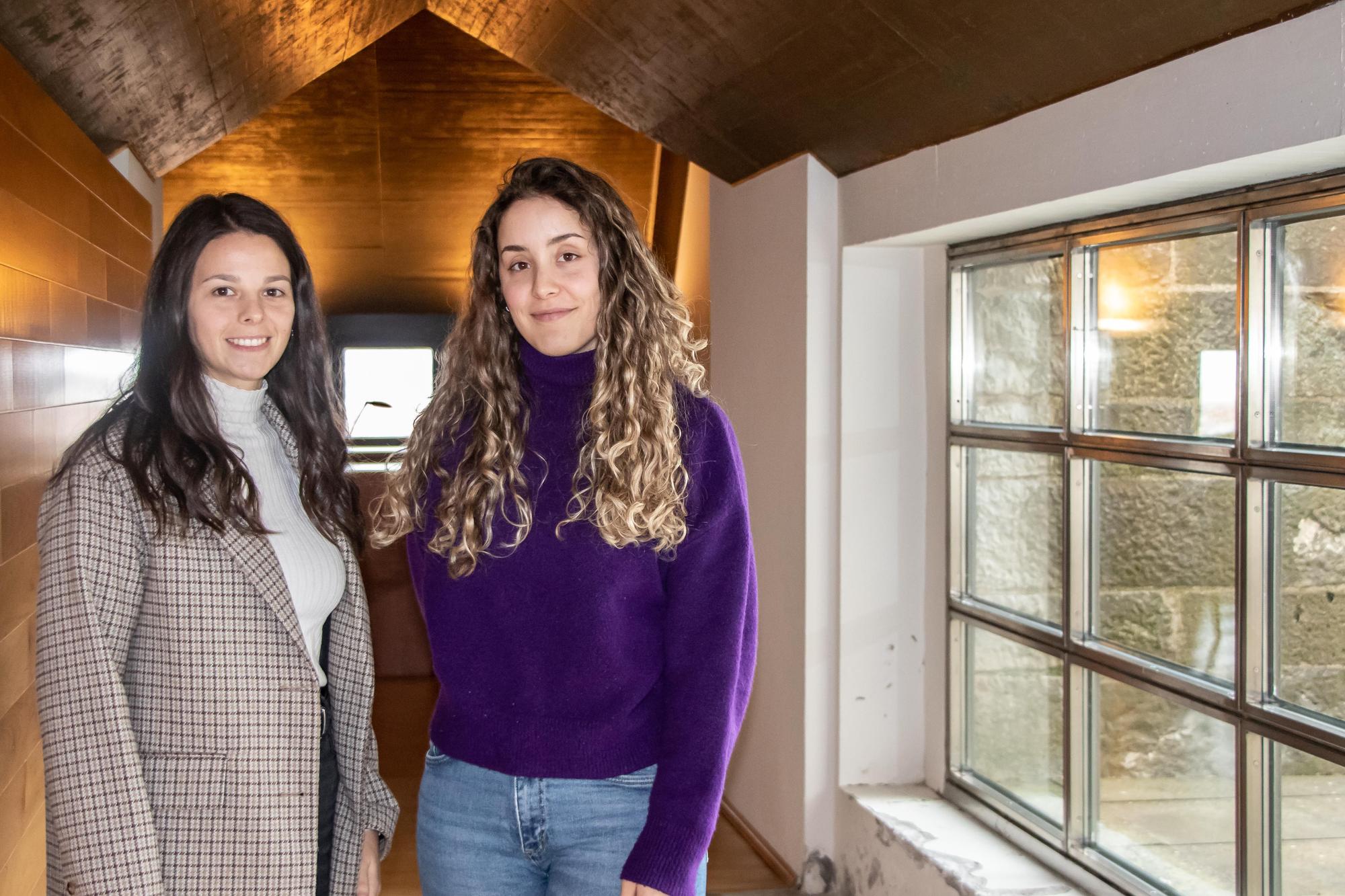 María Calvo y Jasone Castro (Dicastillo)