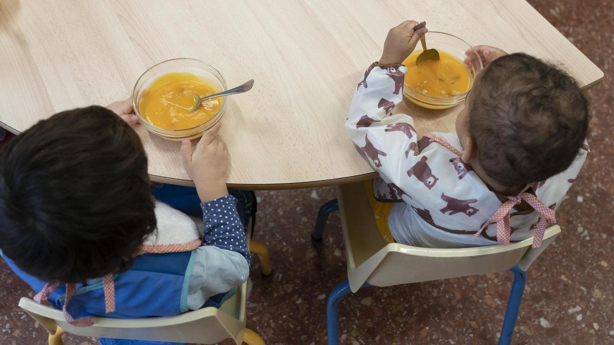 Menús ecológicos en las escuelas infantiles de Vitoria