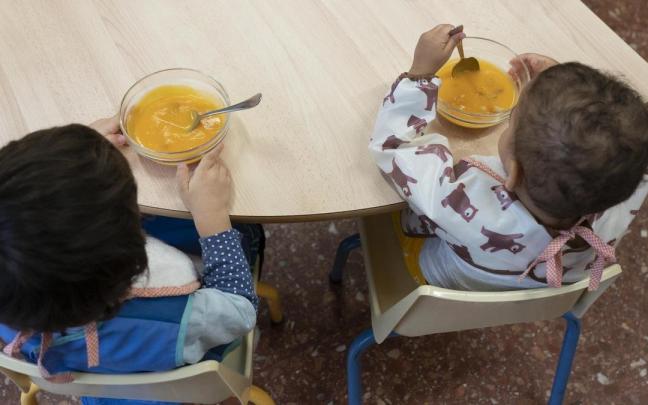 Menús ecológicos en las escuelas infantiles de Vitoria