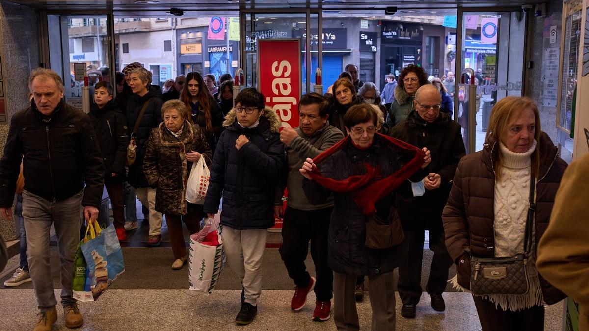 Pamplona se va de rebajas, en imágenes.