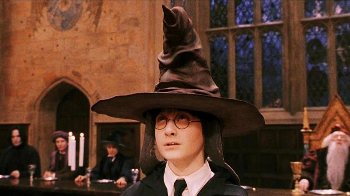 El sombrero seleccionador de 'Harry Potter'.
