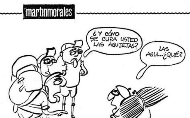 Una de las viñetas del inagotable "Martinmorales" Una de las viñetas del inagotable "Martinmorales"