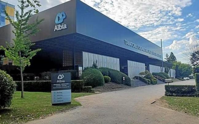 Imagen de archivo del tanatorio-crematorio Albia de Gasteiz