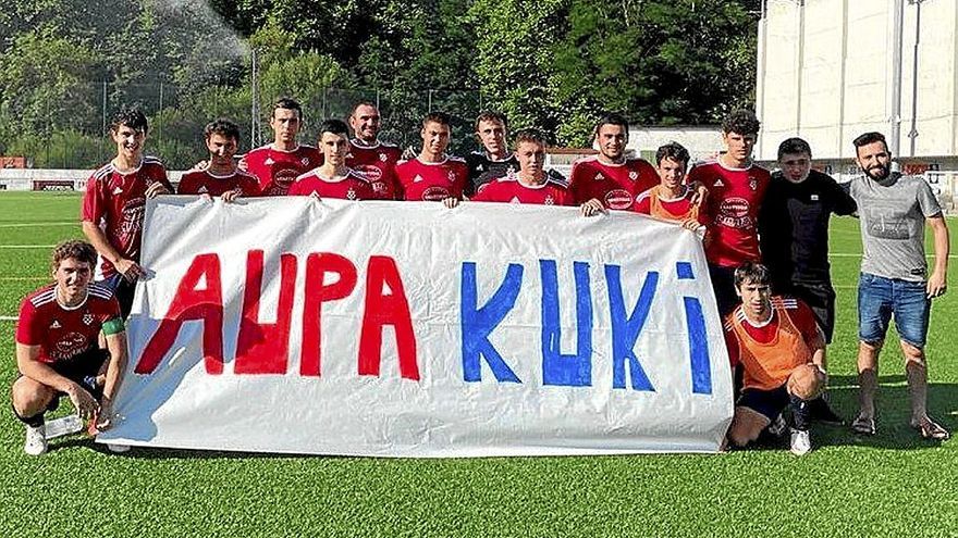 El CD Baztan anima a Kuki Gonz&aacute;lez